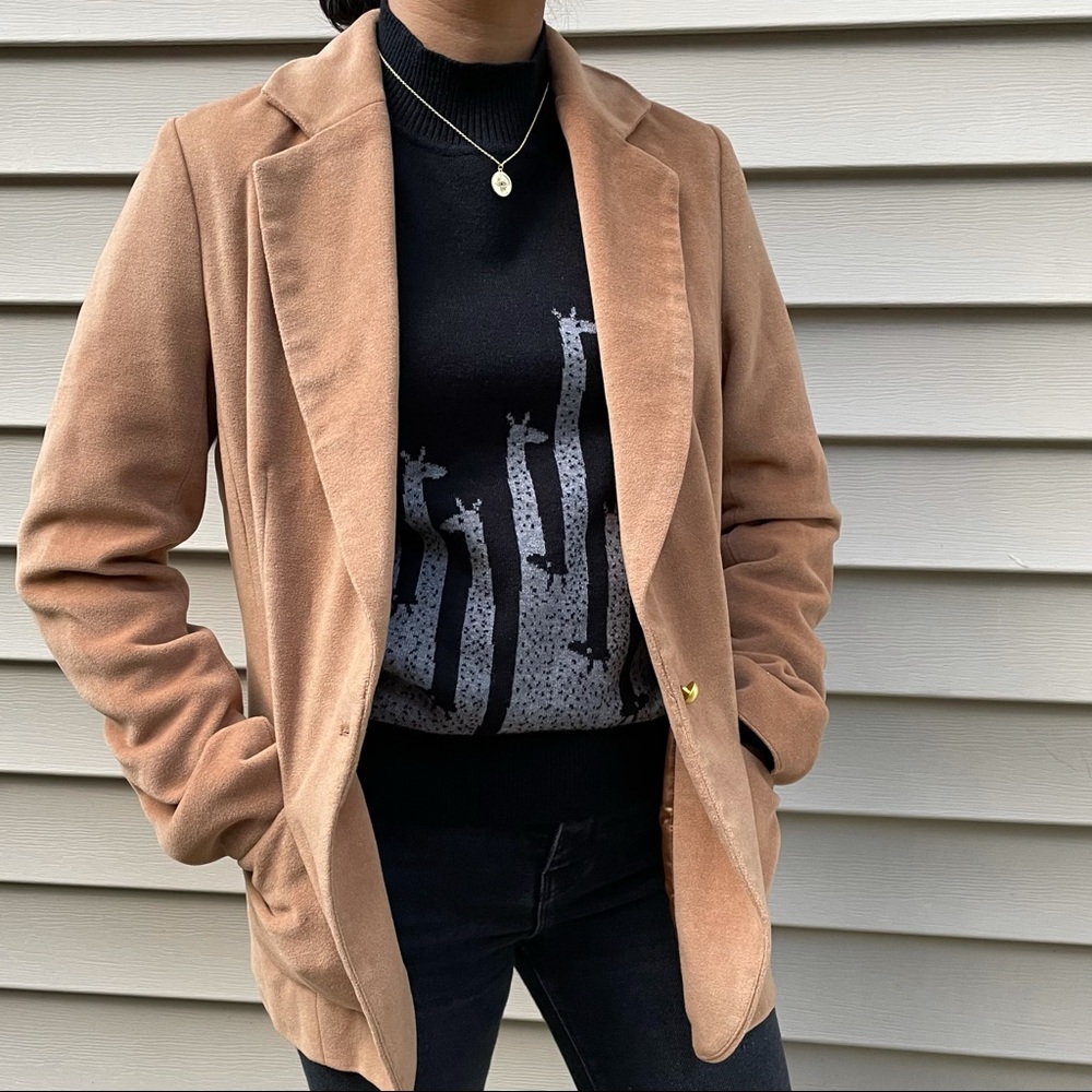 Velvet Tan Blazer